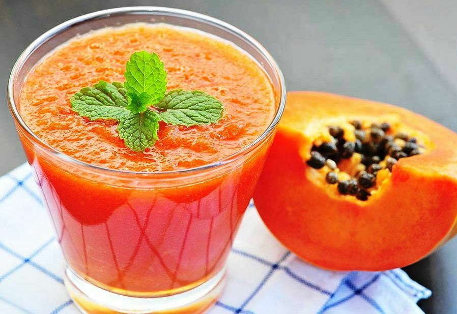 பப்பாளி பானம் papaya juice