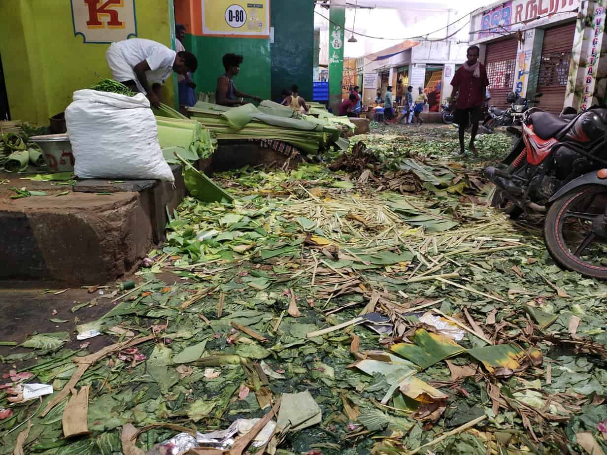 உரம் தயாரிக்க உகந்த அப்டா சந்தைக் கழிவு!